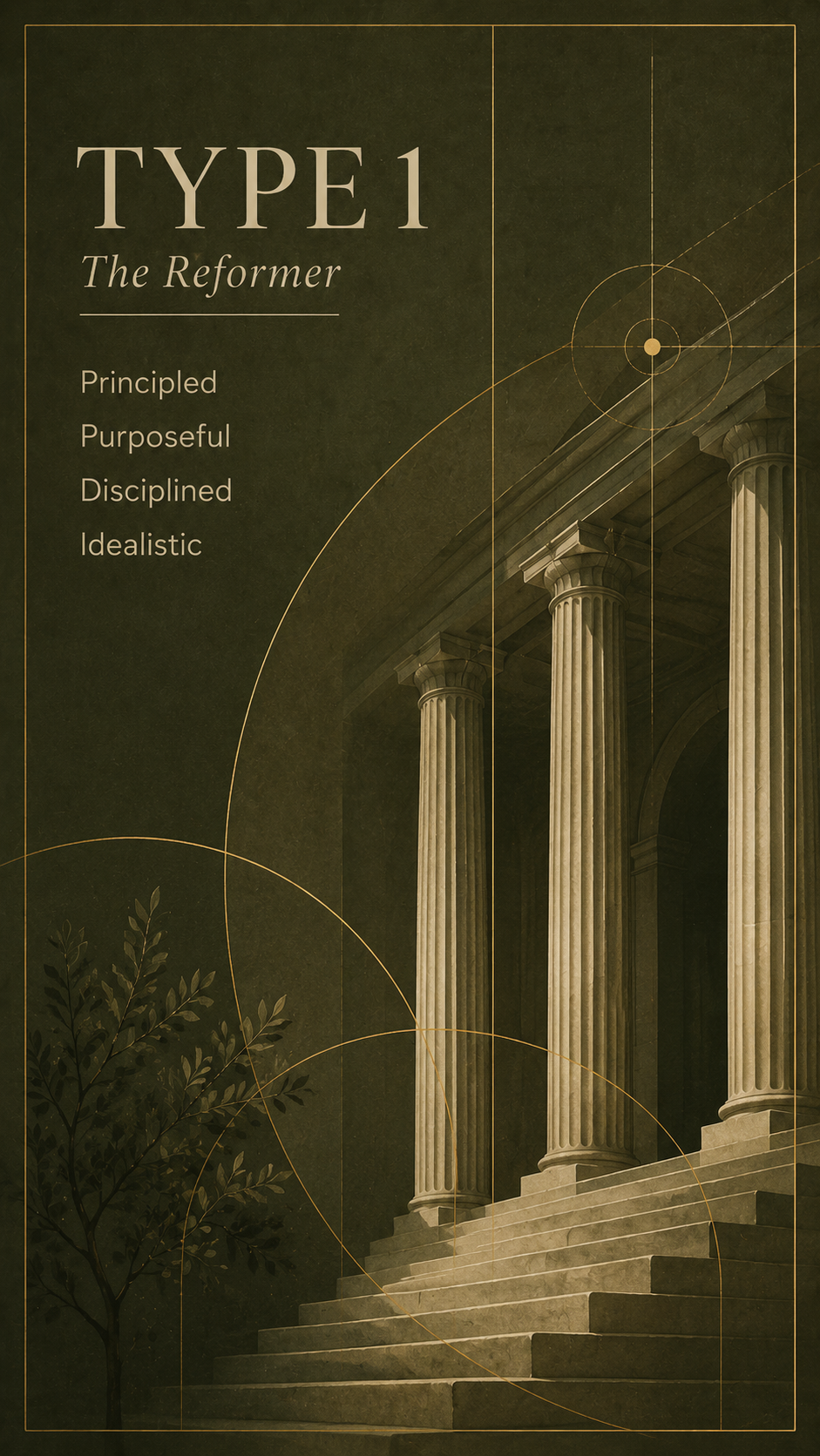 Enneagram Type 1, The Reformer card